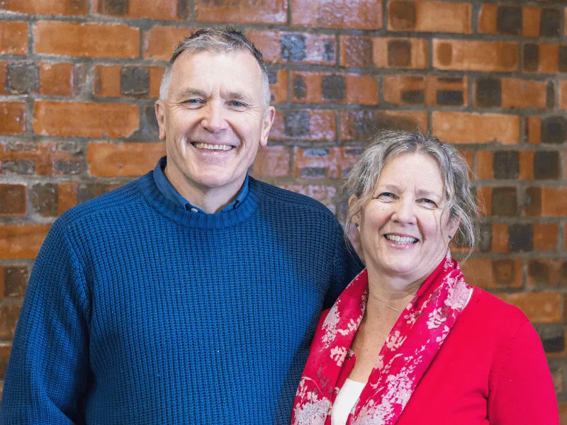 Pastor Andrew & Sue Horne.