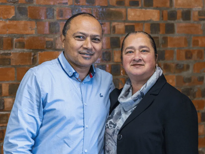 Pastor Mark & Jacqueline Biggs.