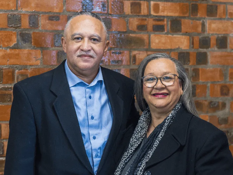 Pastor Solomon & Felicity Seragie.