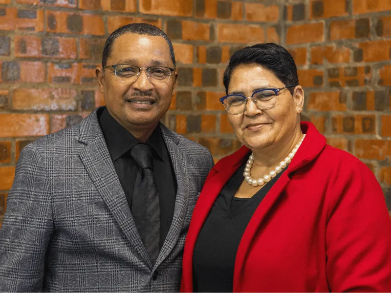 Pastor Michael & Sevina Bunton.