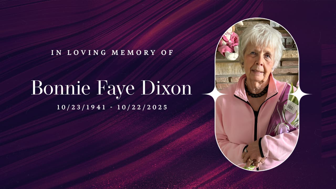 Bonnie Dixon Memorial Service