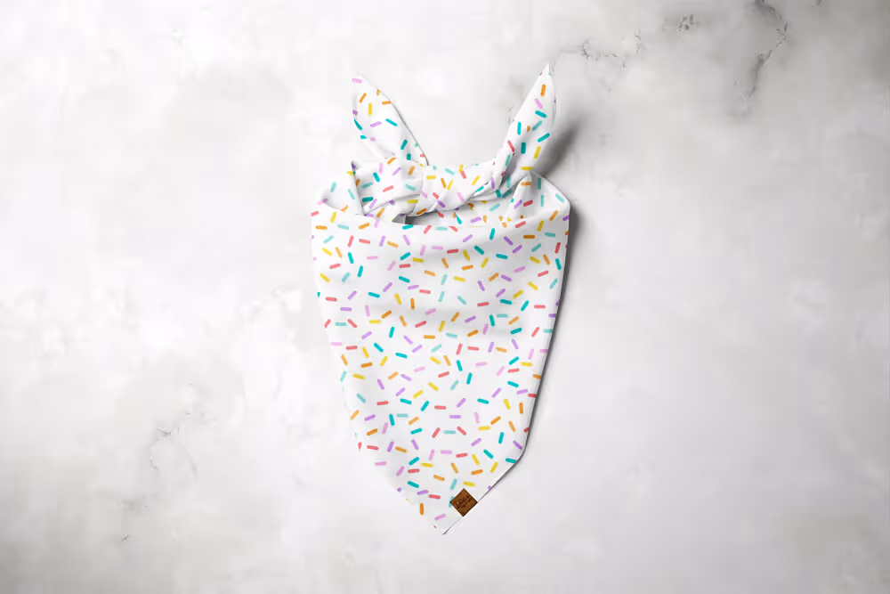 Birthday Sprinkles Dog Bandana