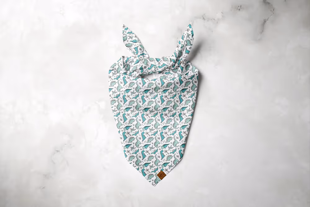 Dinos Dog Bandana