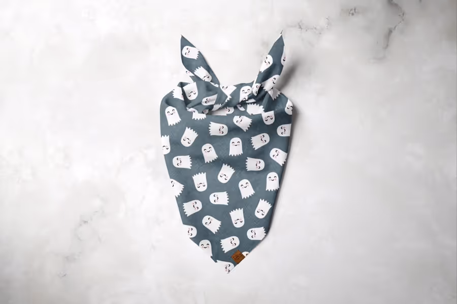 Happy Ghosts Dog Bandana