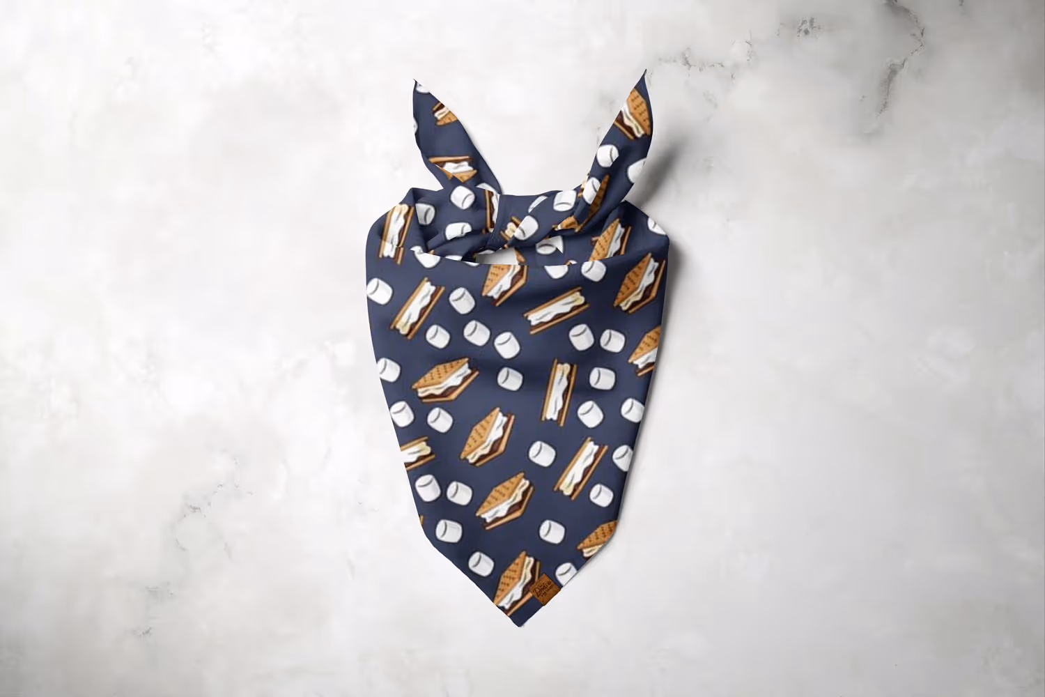 S'mores and Mallows Dog Bandana