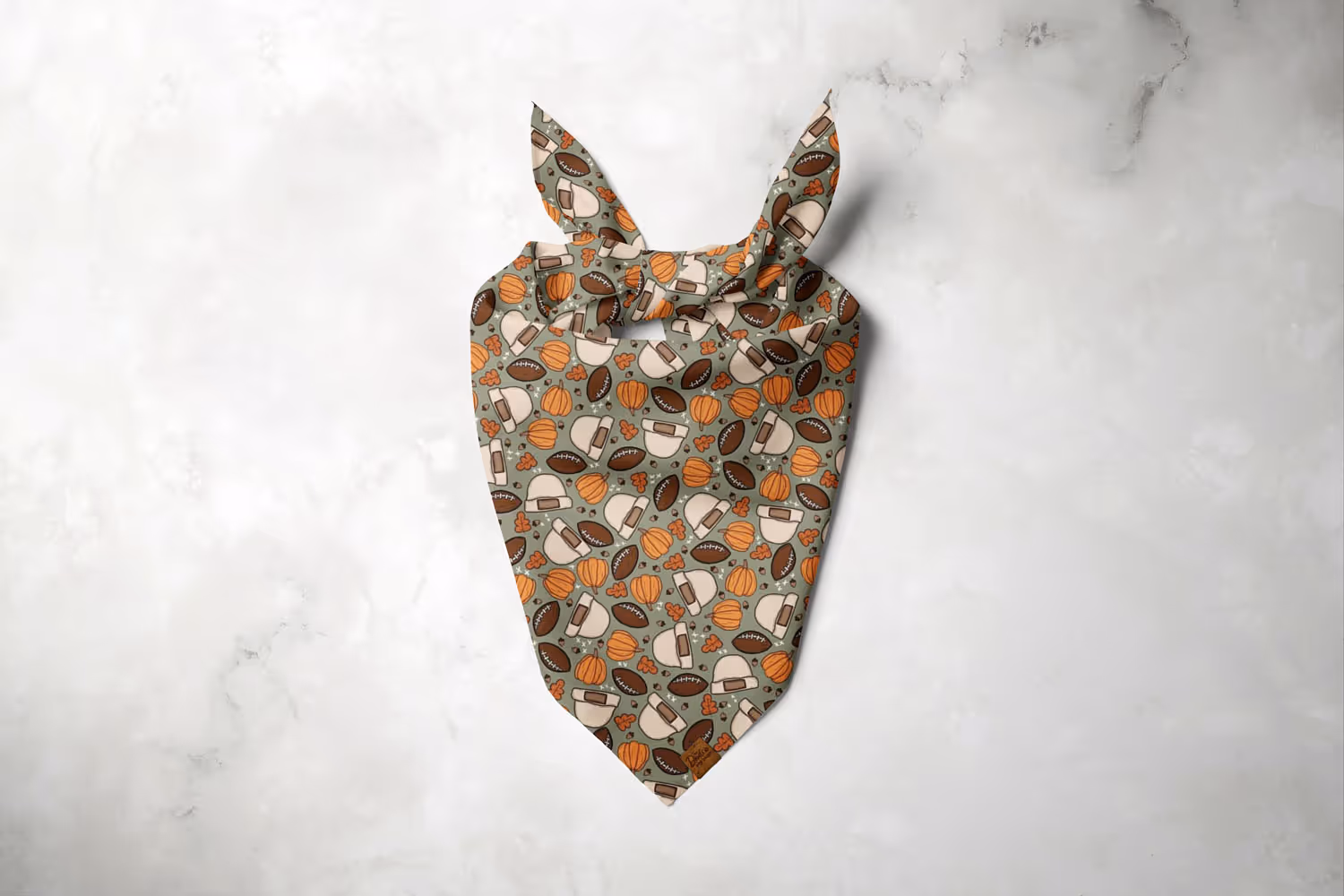 Fall Football Dog Bandana