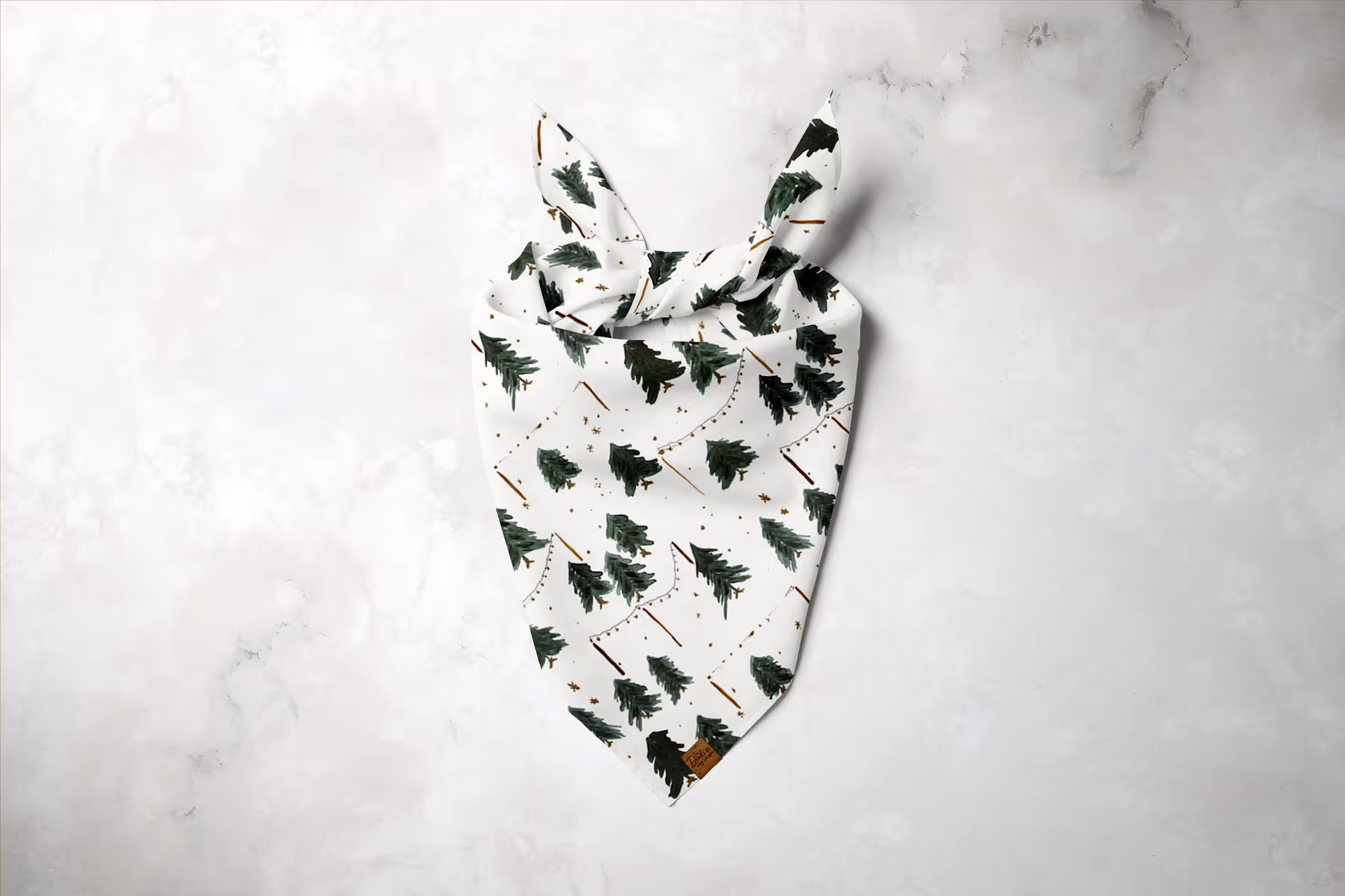 Christmas Tree Dog Bandana