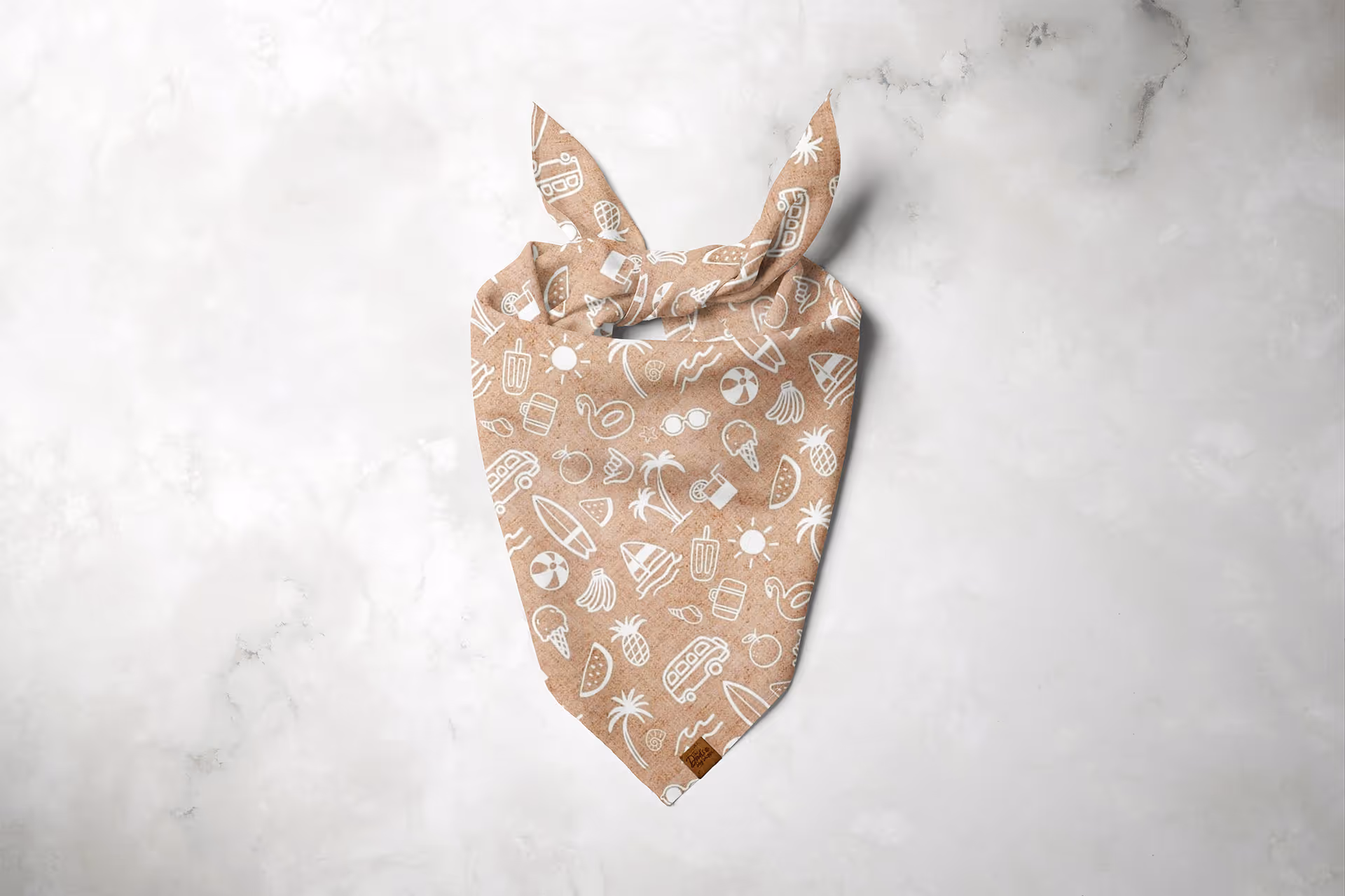 Summer Vibes Dog Bandana