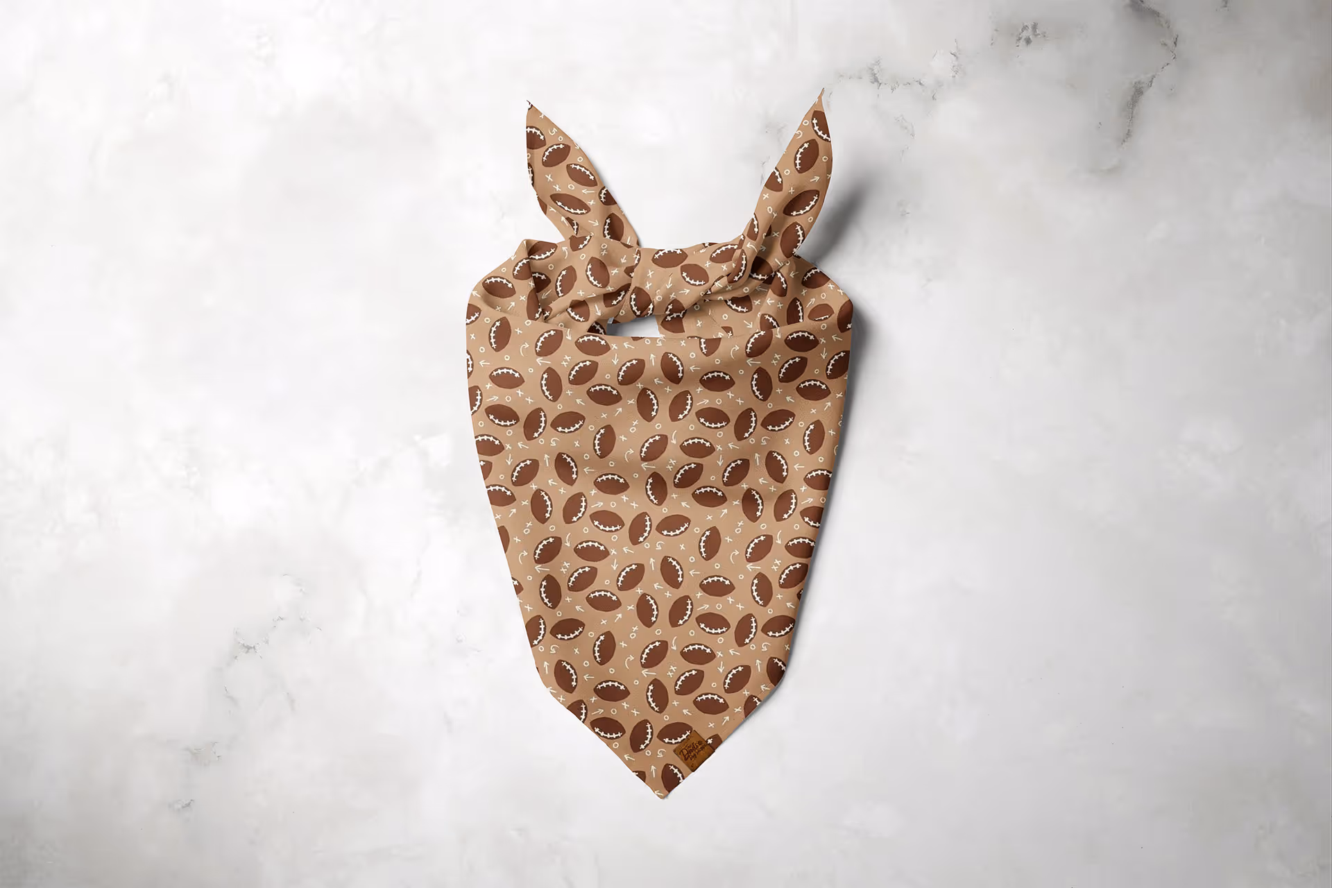 Football Dog Bandana