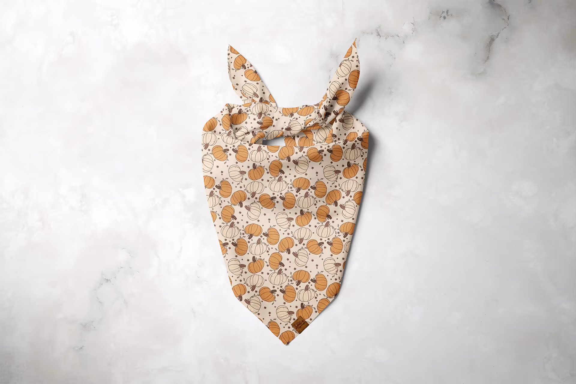 Fall Pumpkins Dog Bandana