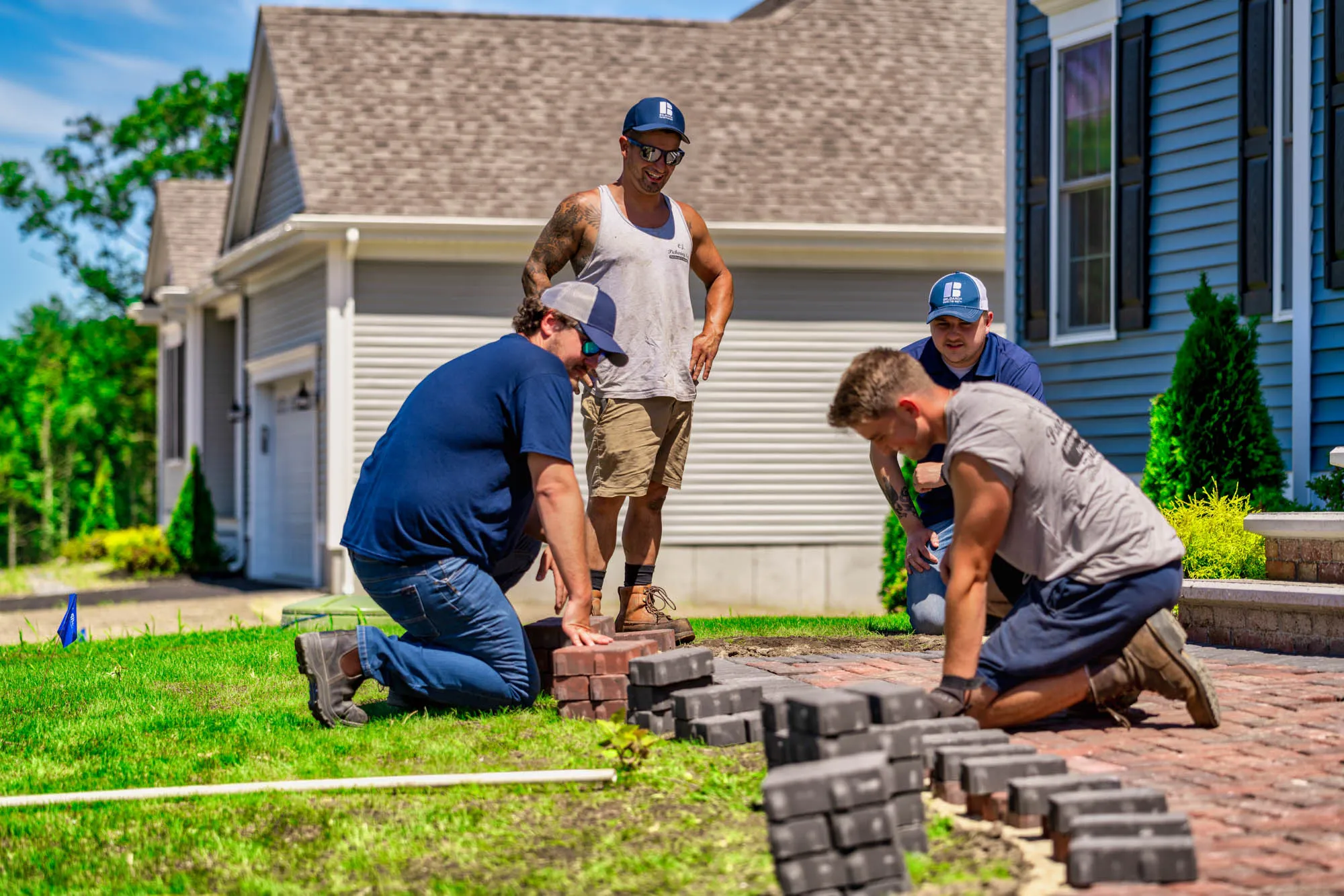 Hardscaping Belgard Walkway