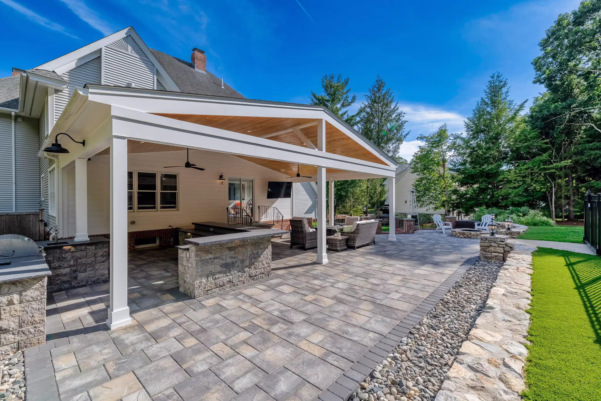 How to Design an Outdoor Kitchen for a New England Backyard: Materials, Costs & Contractor Tips