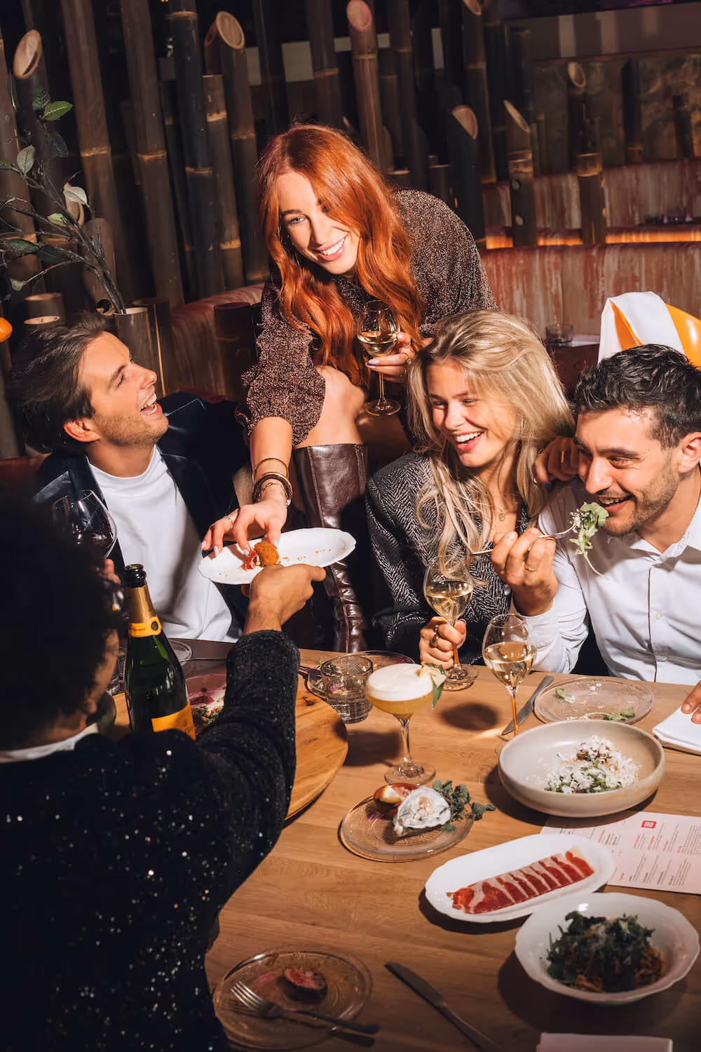 Impressie van een zakelijk evenement.