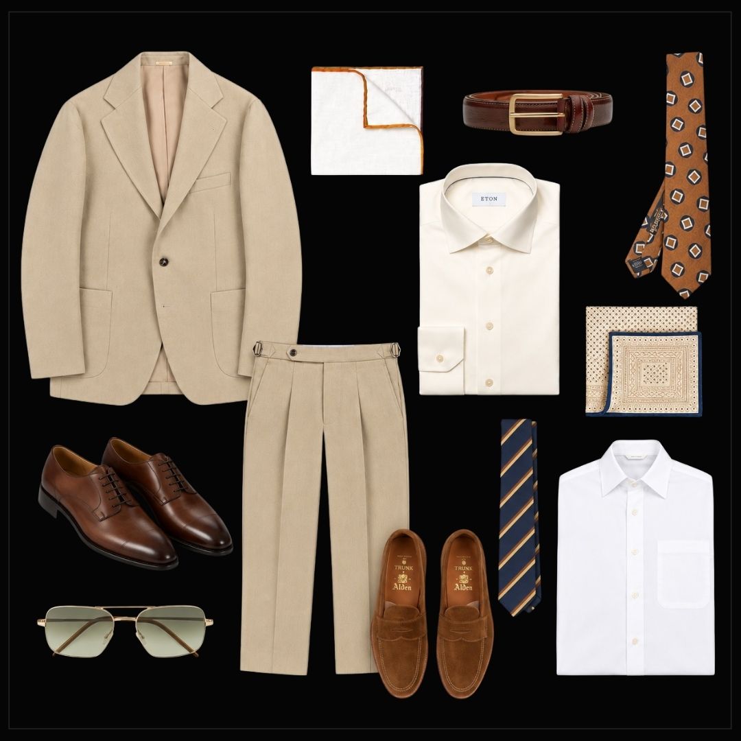 Summer wedding attire for men