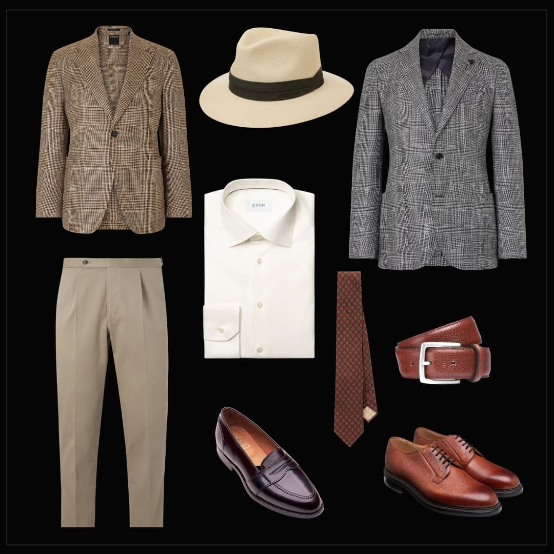 Salon Privé attire for men
