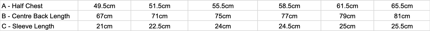 Size guide image