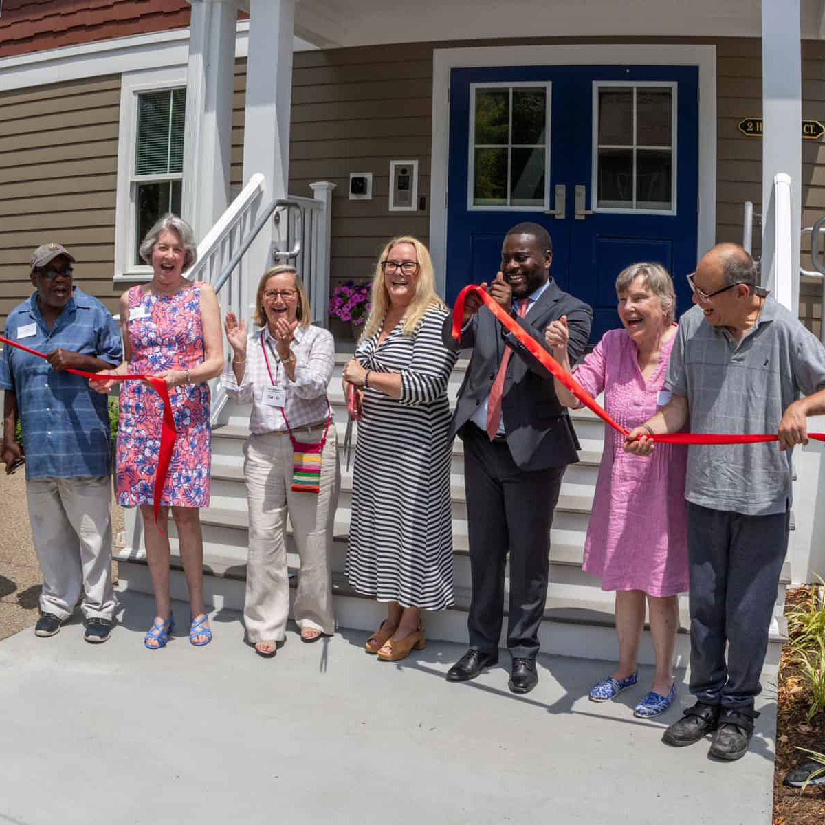 Ribbon cutting