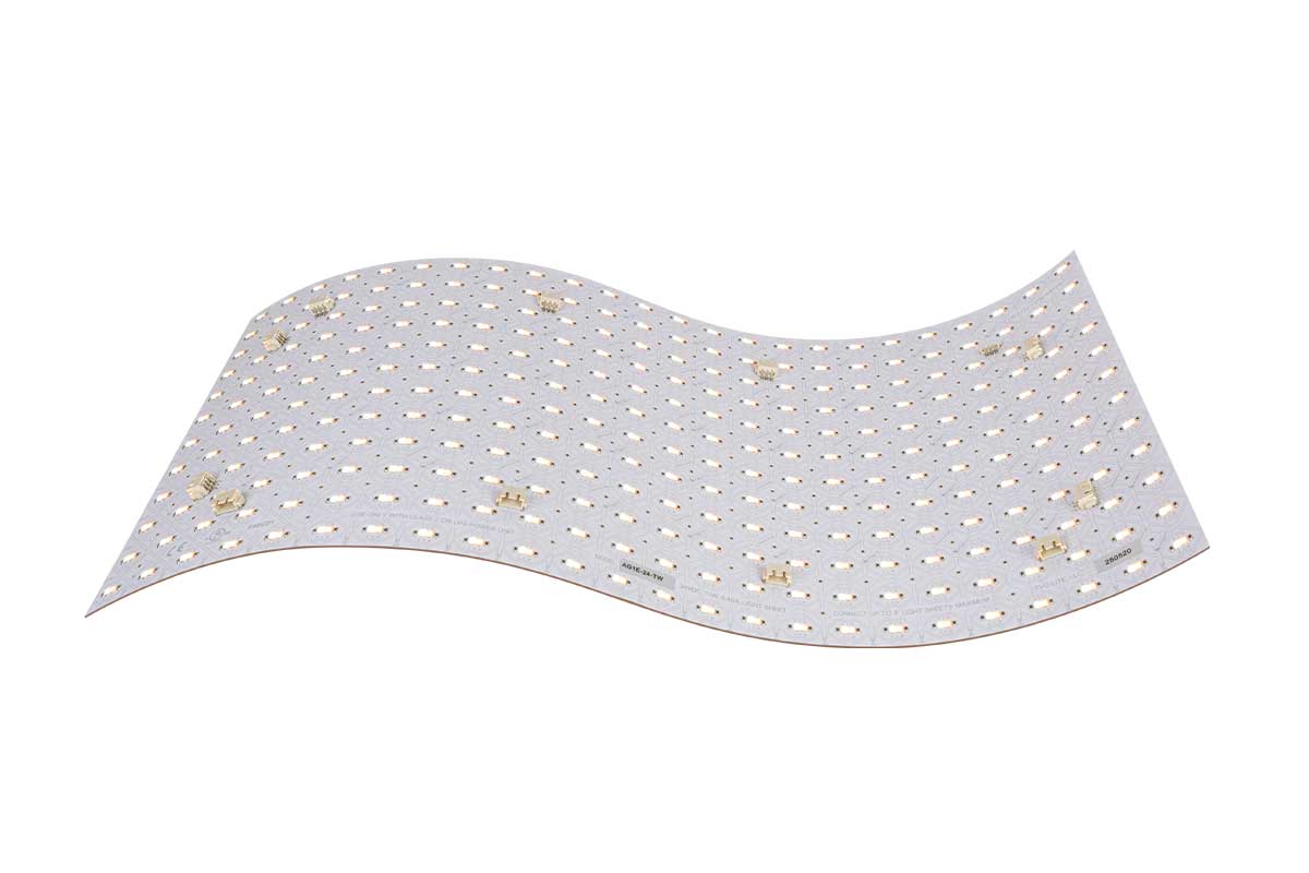 Auragami Elements Light Sheet. Cut to size, UL Listed, LED, efficient, affordable, tunable white, adjustable CCT, color changing. for backlighting and illumination