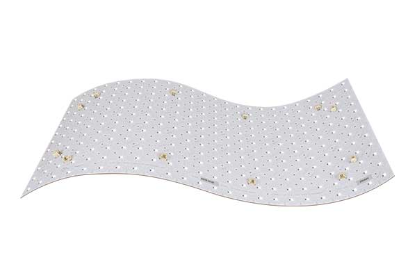 Auragami flexible affordable LED light sheets cut to size