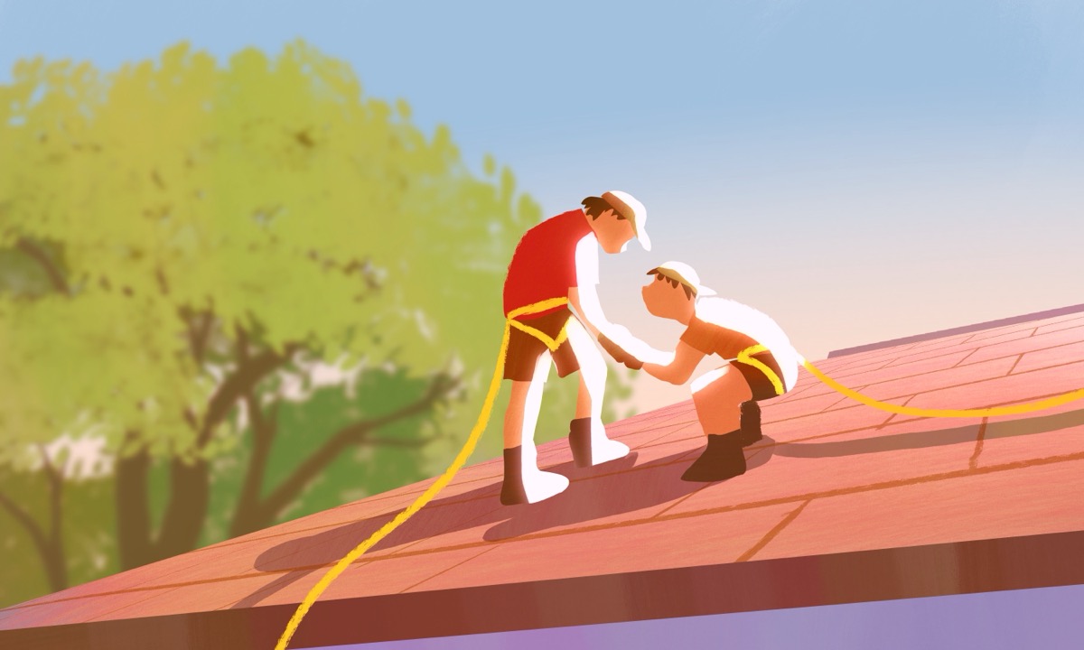 Illustration of Damien Boucher by Shaikara David