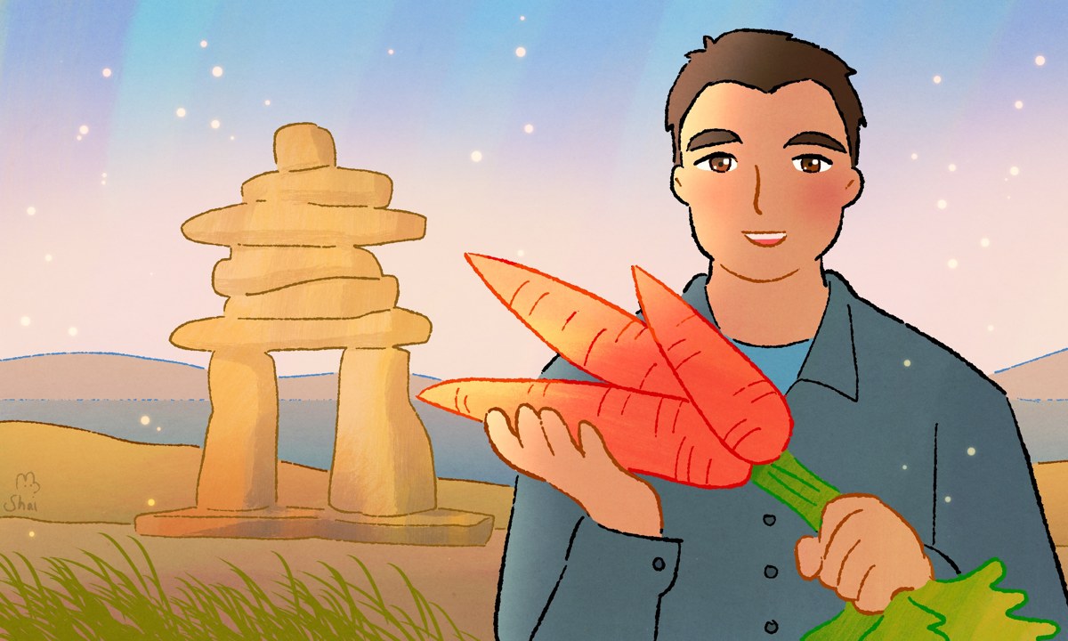 Illustration of Albert Netser by Shaikara David