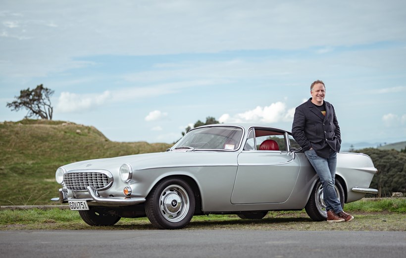 Ben Stevens' Volvo P1800. Photo / Ted Baghurst