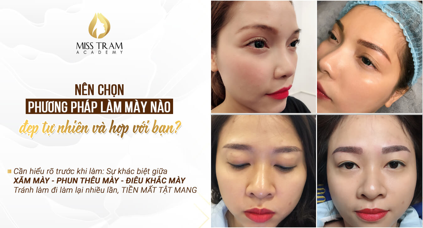 Địa chỉ trung tâm spa thẩm mỹ viện chuyên điêu khắc chân mày uy tín chất lượng an toàn tại TPHCM