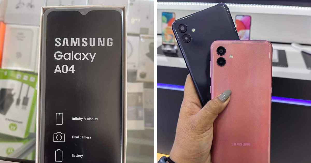 Would you Buy the Samsung Galaxy A04(4GB RAM, 64GB) at Ksh700 a Week?