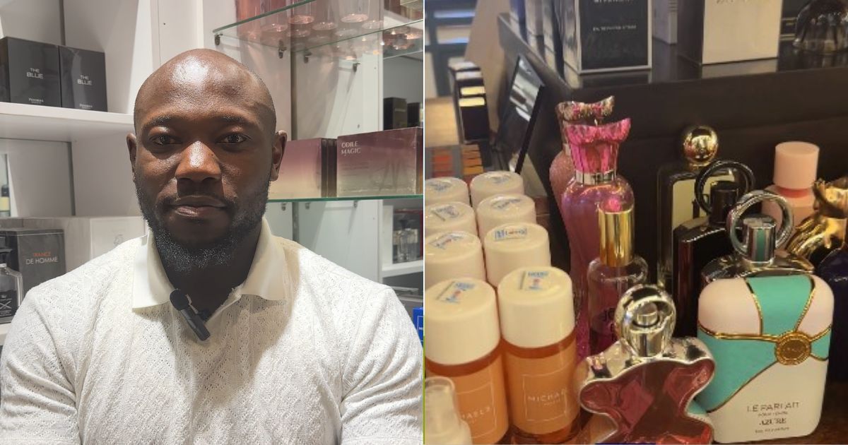 Joel Otieno: We Started With a Ksh50K Stock, Now We Make Ksh90K Per Day Selling Perfumes
