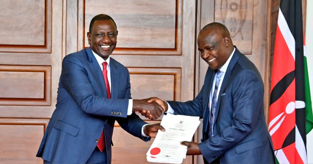 Ruto Assures Kenyans on Free Education Funding After Treasury CS Warning