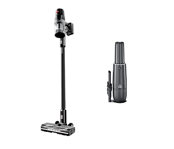 Bissell CleanView XR 200W Stick Cordless Vacuum and Bissel AeroSlim Cordless Handheld Vacuum