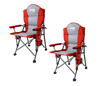 Gobi Heat Terrain Heated Camping Chair Set (set of 2)