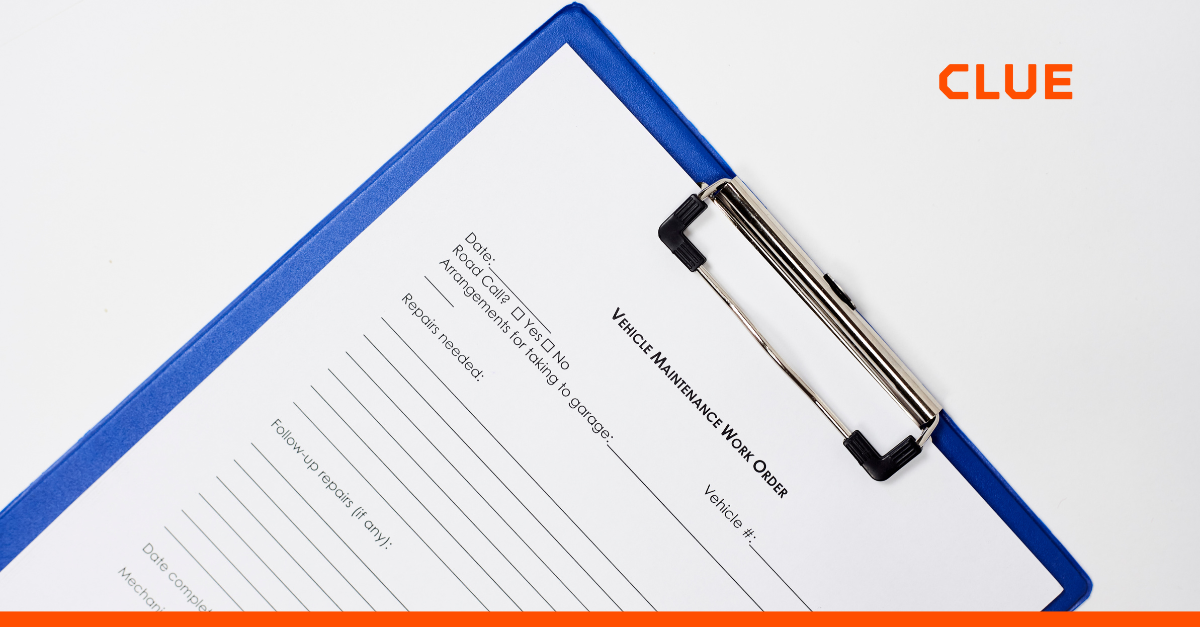 New at CLUE: Faster Work Order Submissions