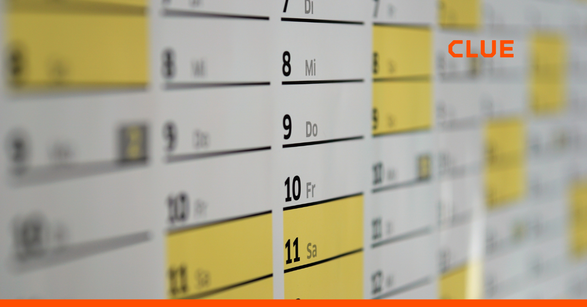 New at CLUE: Inspection Report – Calendar View