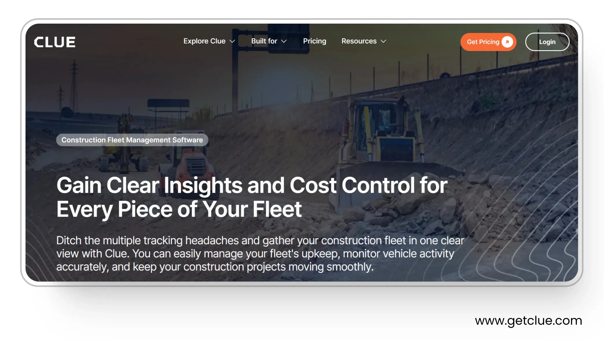 Image showing Main image of clue for Fleet Management Systems