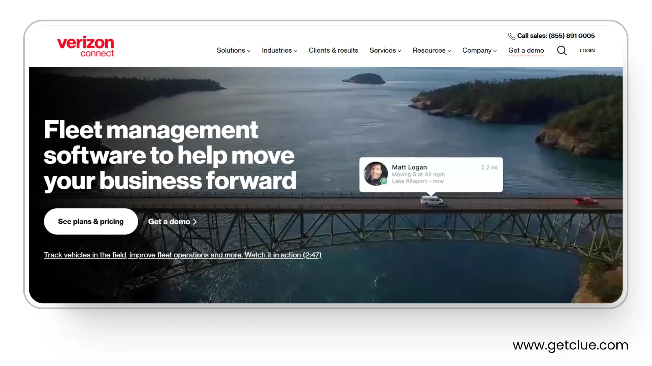 Image showing main image for Verizon Connect fleet management