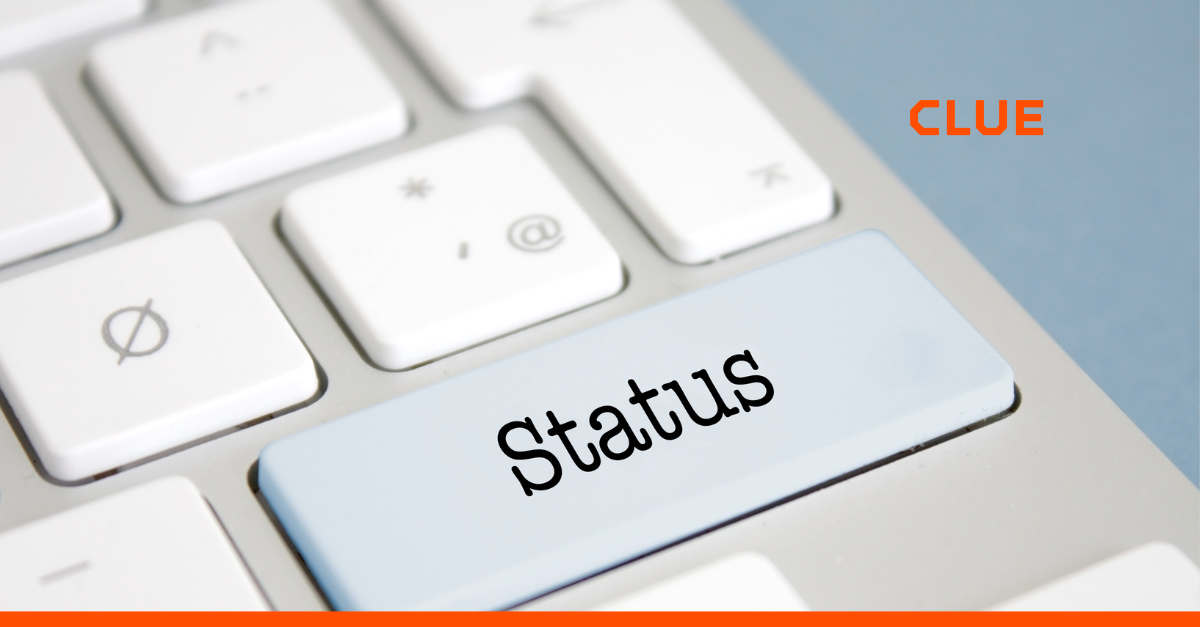 New at CLUE: System Status Page Now Live