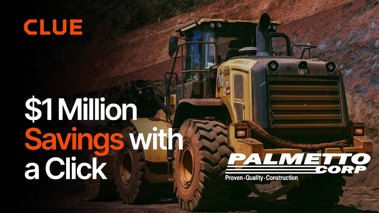 Palmetto Corp Saves $1M :How Clue's Equipment Management App Transformed Their Operations