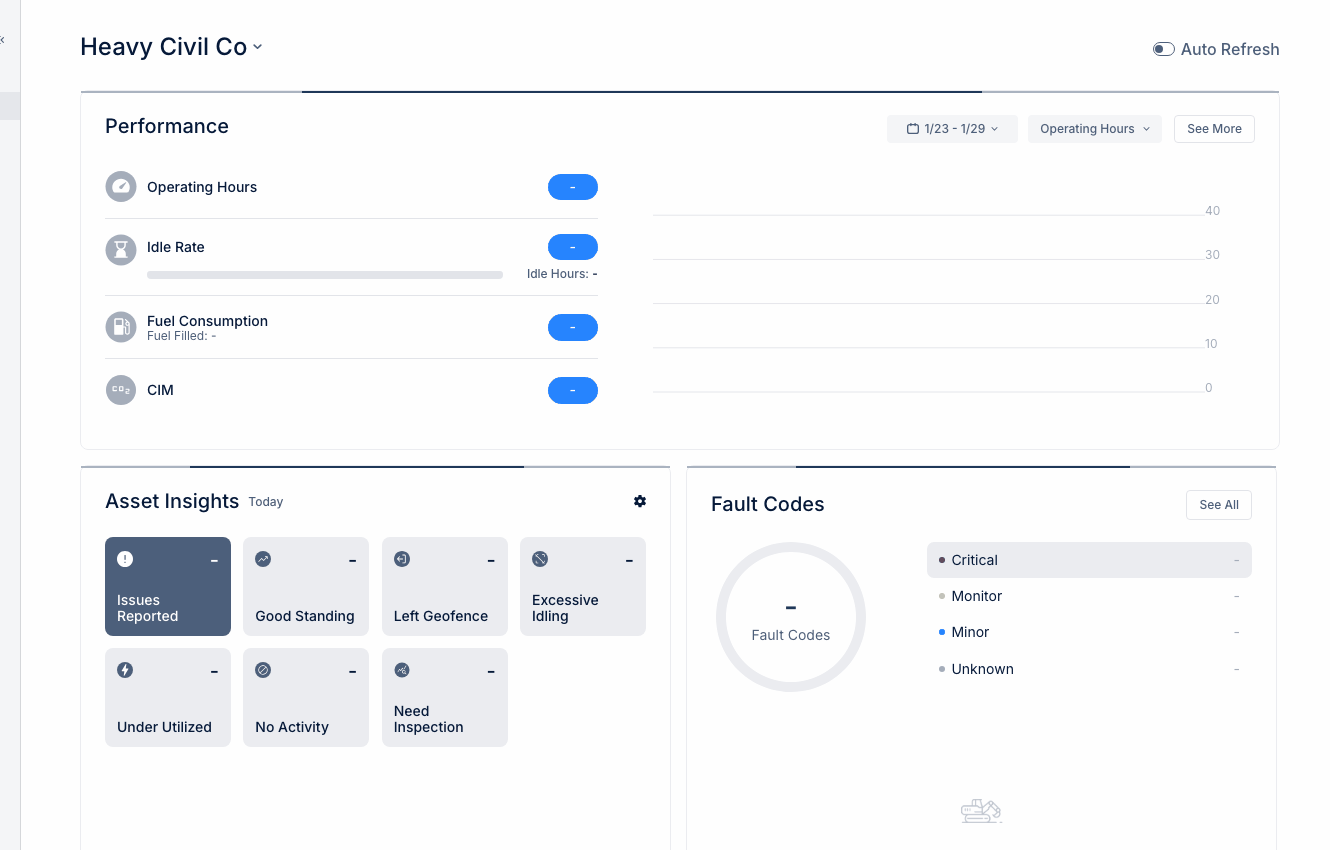Animated walkthrough showing how to select work order types in CLUE