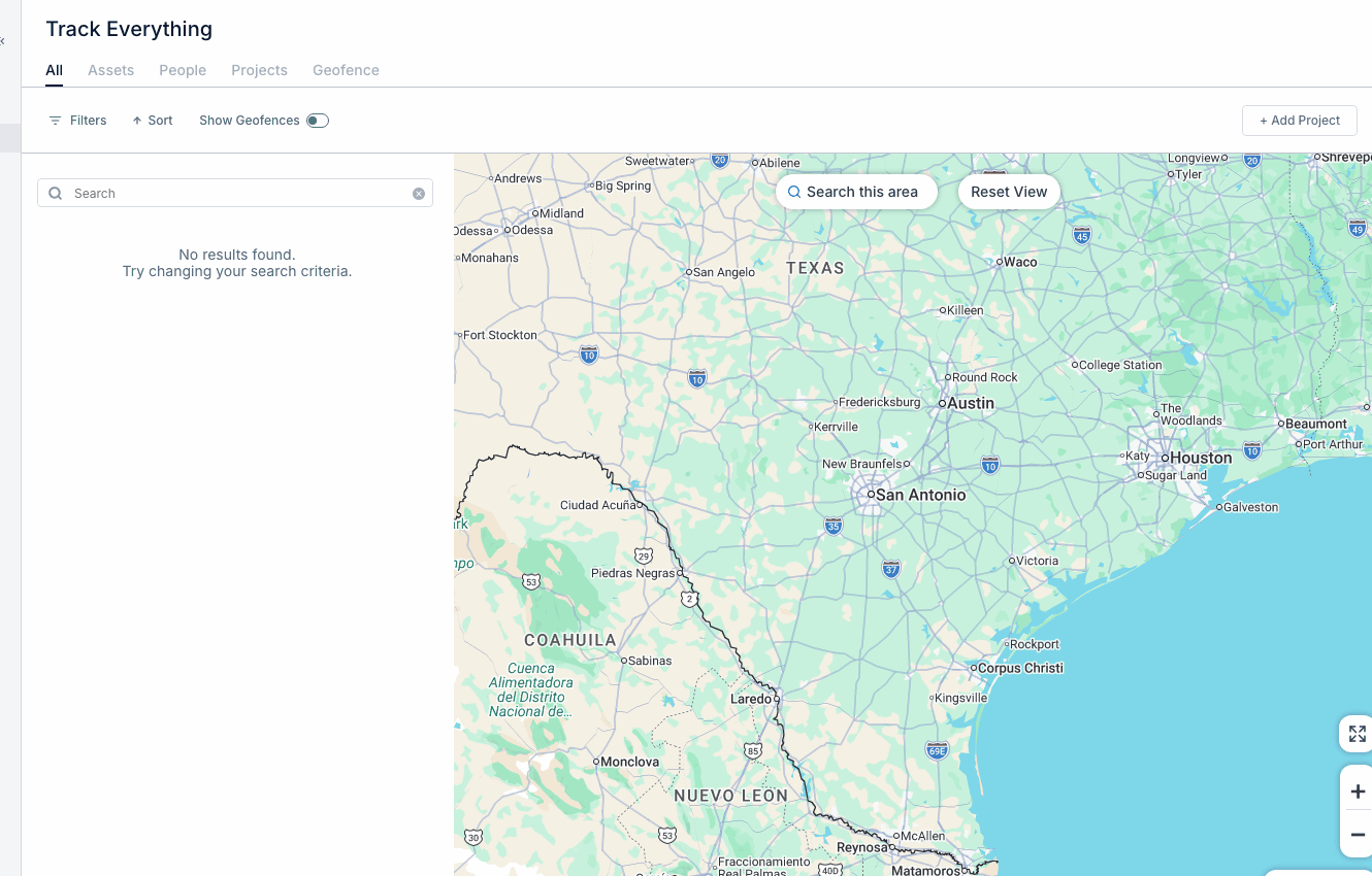 Viewing Asset History on Map