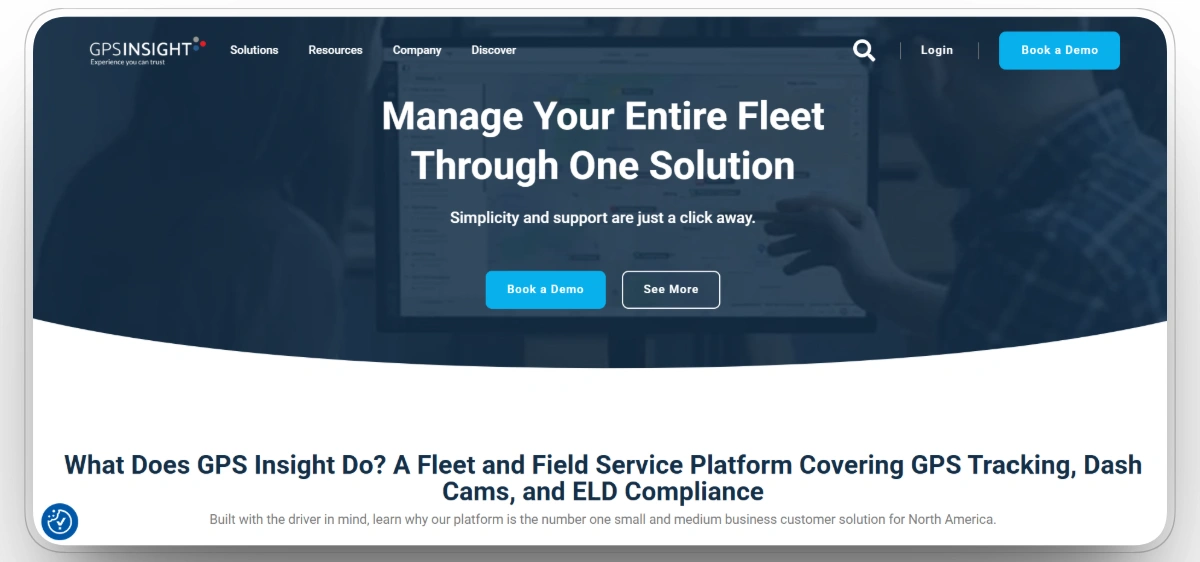 GPS Insight fleet and field service platform for vehicle and asset tracking