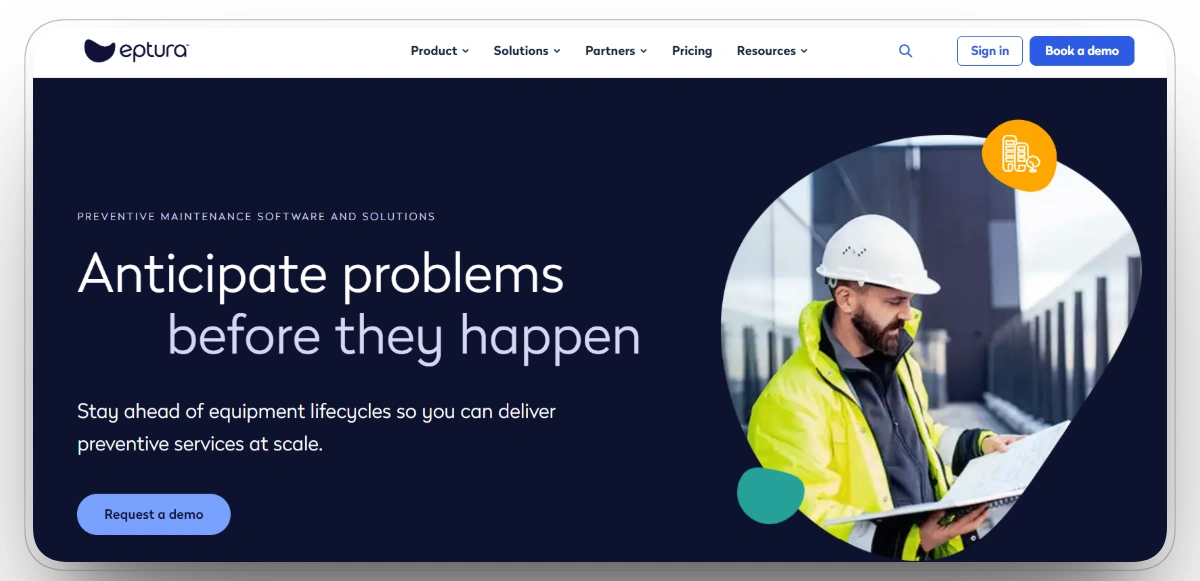 Eptura preventive maintenance software for construction equipment lifecycle planning