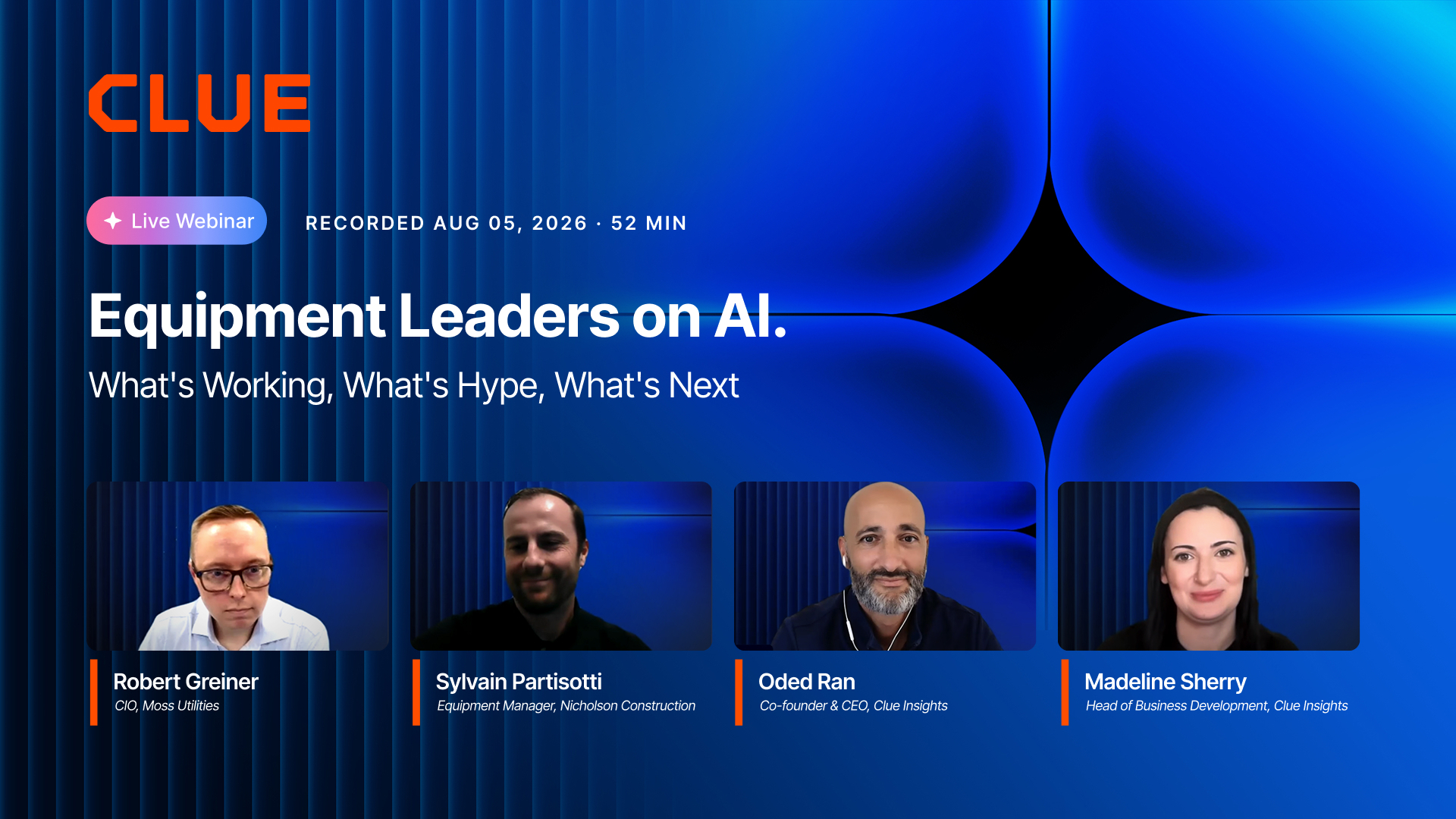  Equipment Leaders on AI: What's Working, What's Hype, What's Next