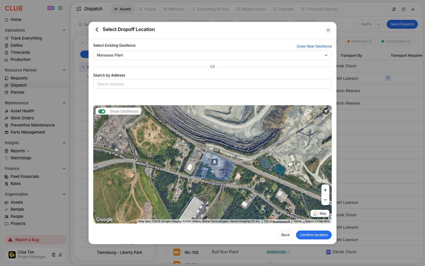 Geofences