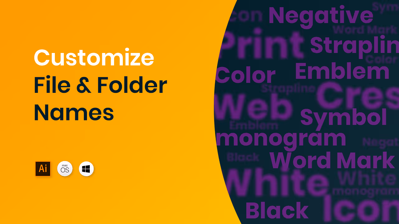 Export logos with shape overlap tutorial preview