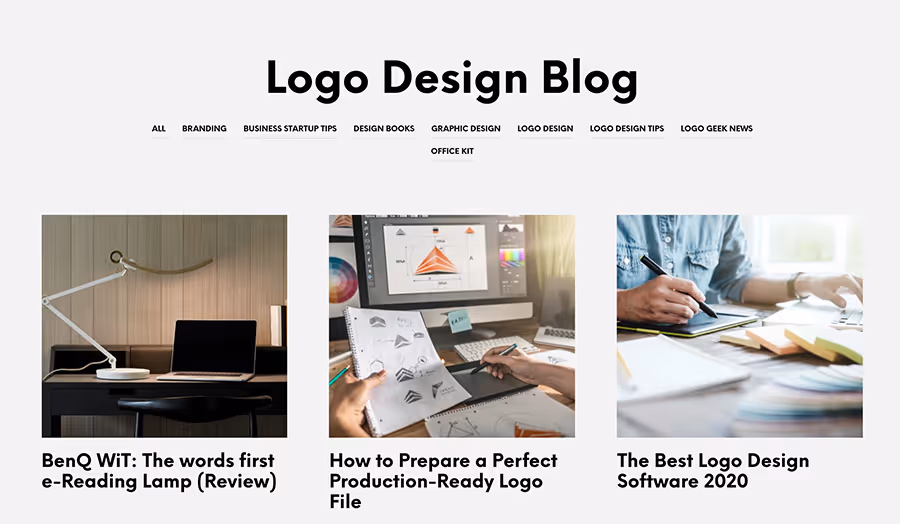 Logo Geek blog articles