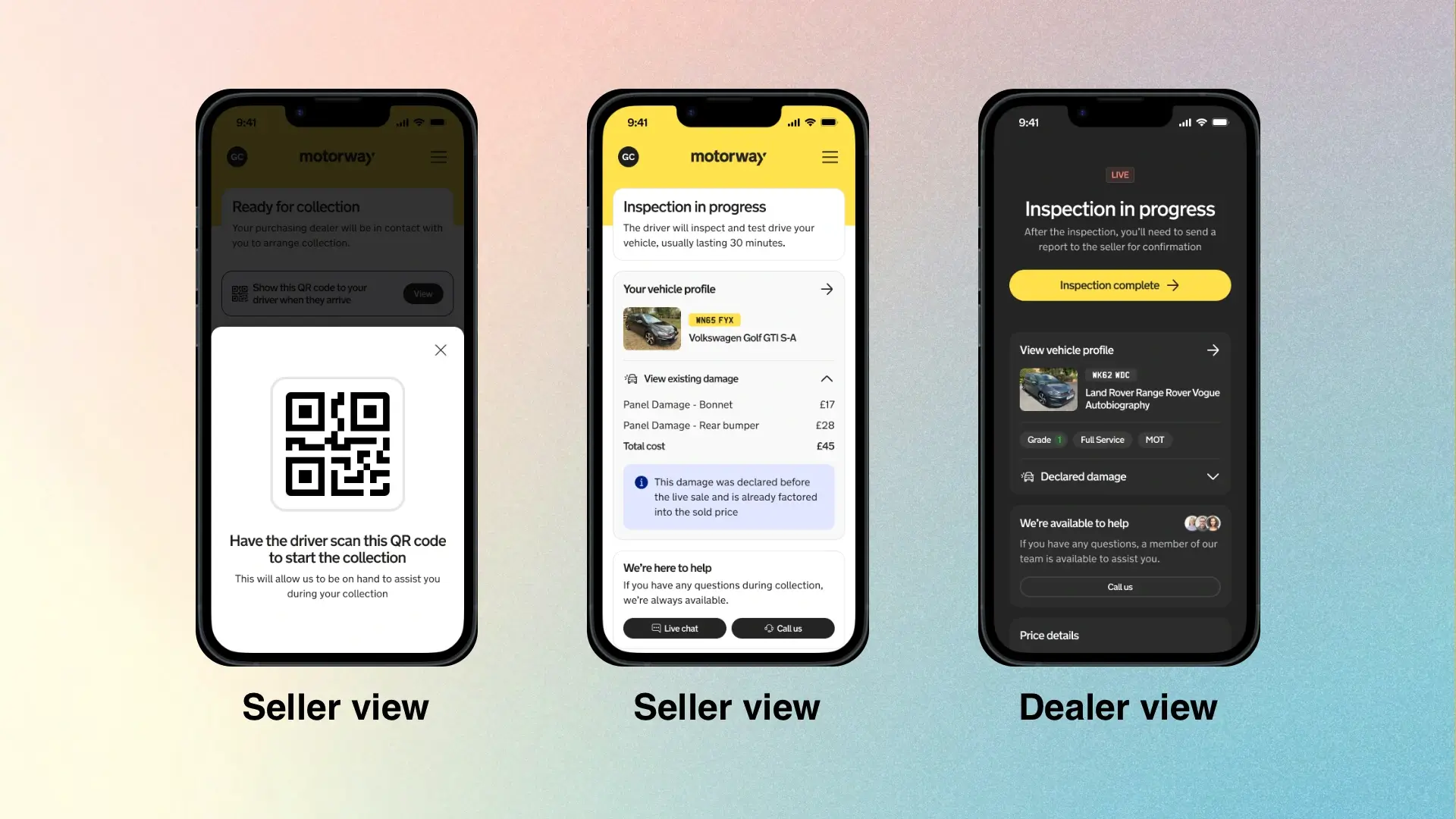 Hero image: handshake representing the post-sale dealer relationship