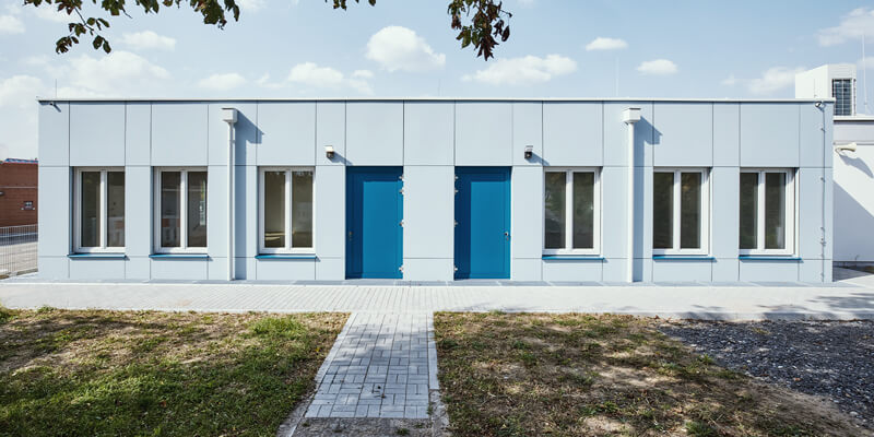 Referenz – Hirschacker Grundschule – Modulklassenraum