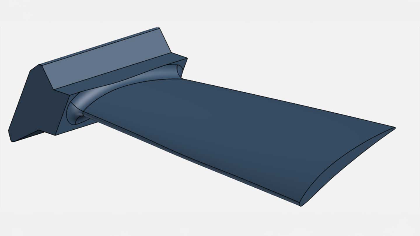 Impeller CAD model