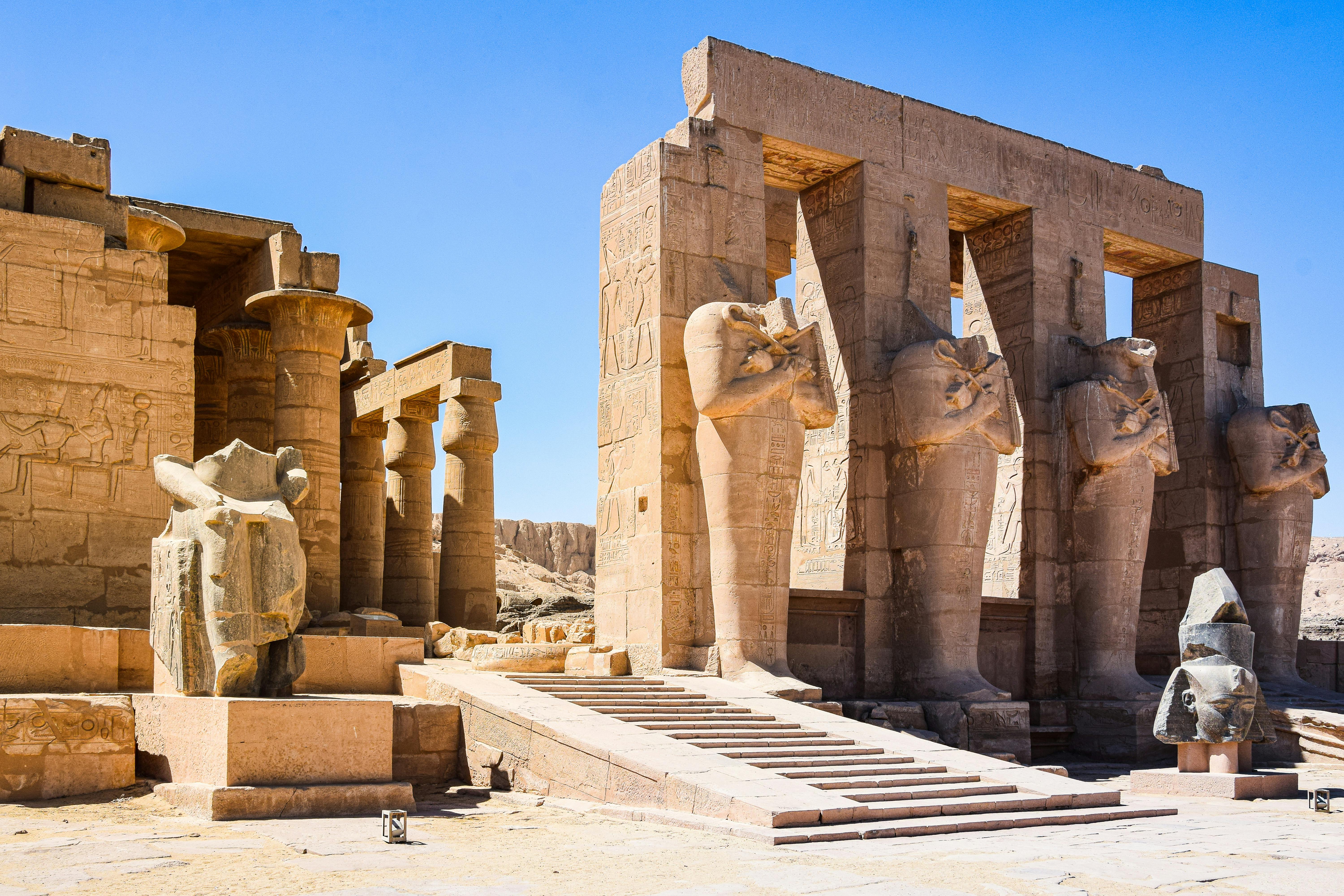 Ancient temple in Luxor Egypt